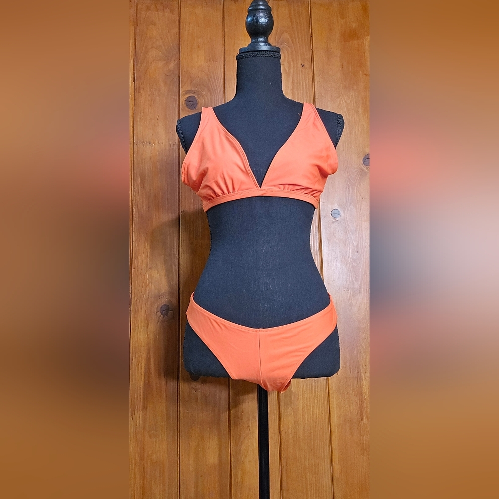 Double Zero Vibrant Orange Swimwear